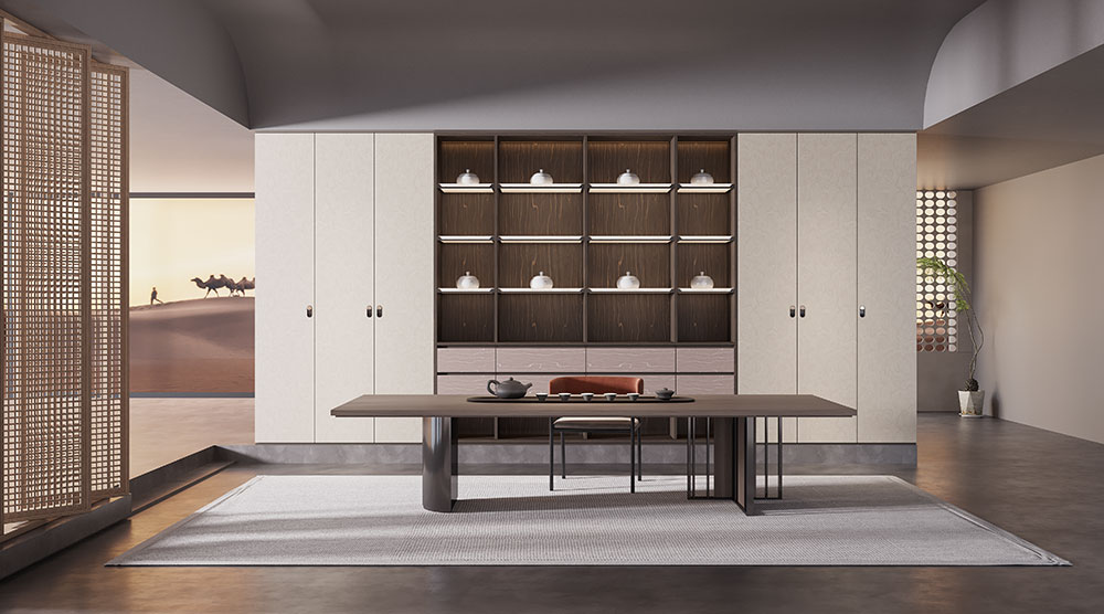 絲綢之路-茶室A2-石紋