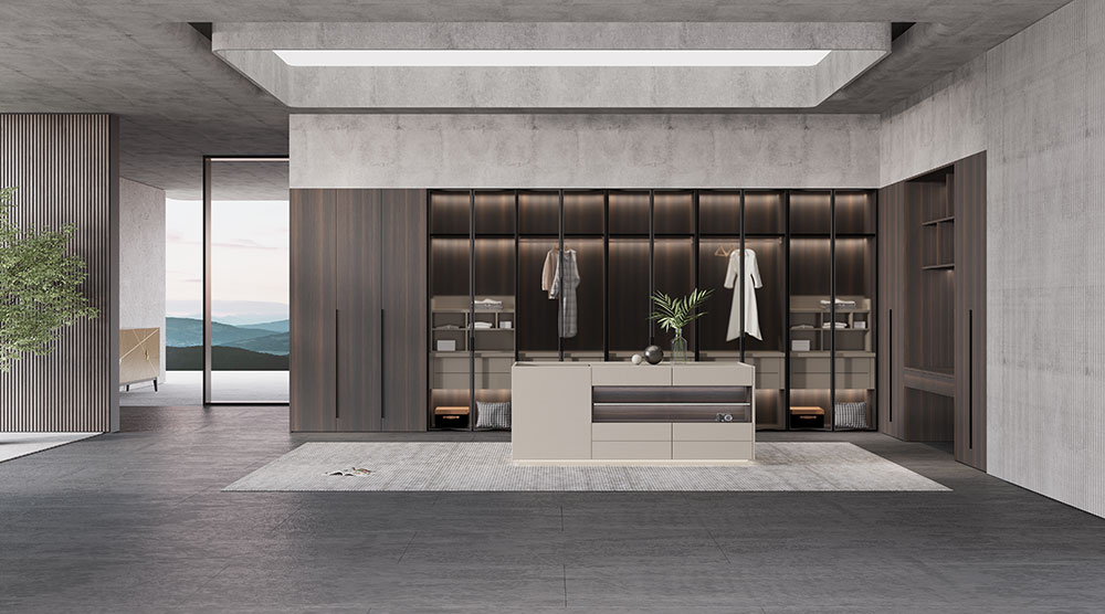 煙熏系列-衣帽間